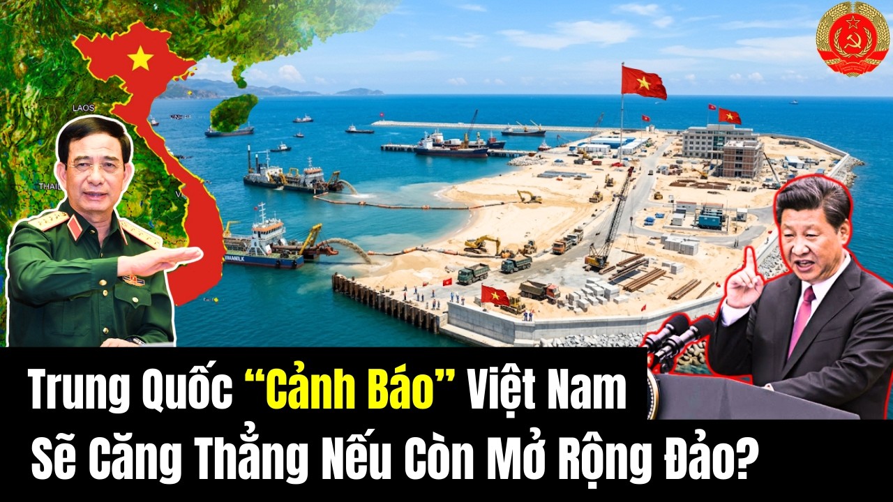 🔴[TRỰC TIẾP] Trung Quốc “Cảnh Báo” Việt Nam - Sẽ Căng Thẳng Nếu Còn Mở Rộng Đảo?
