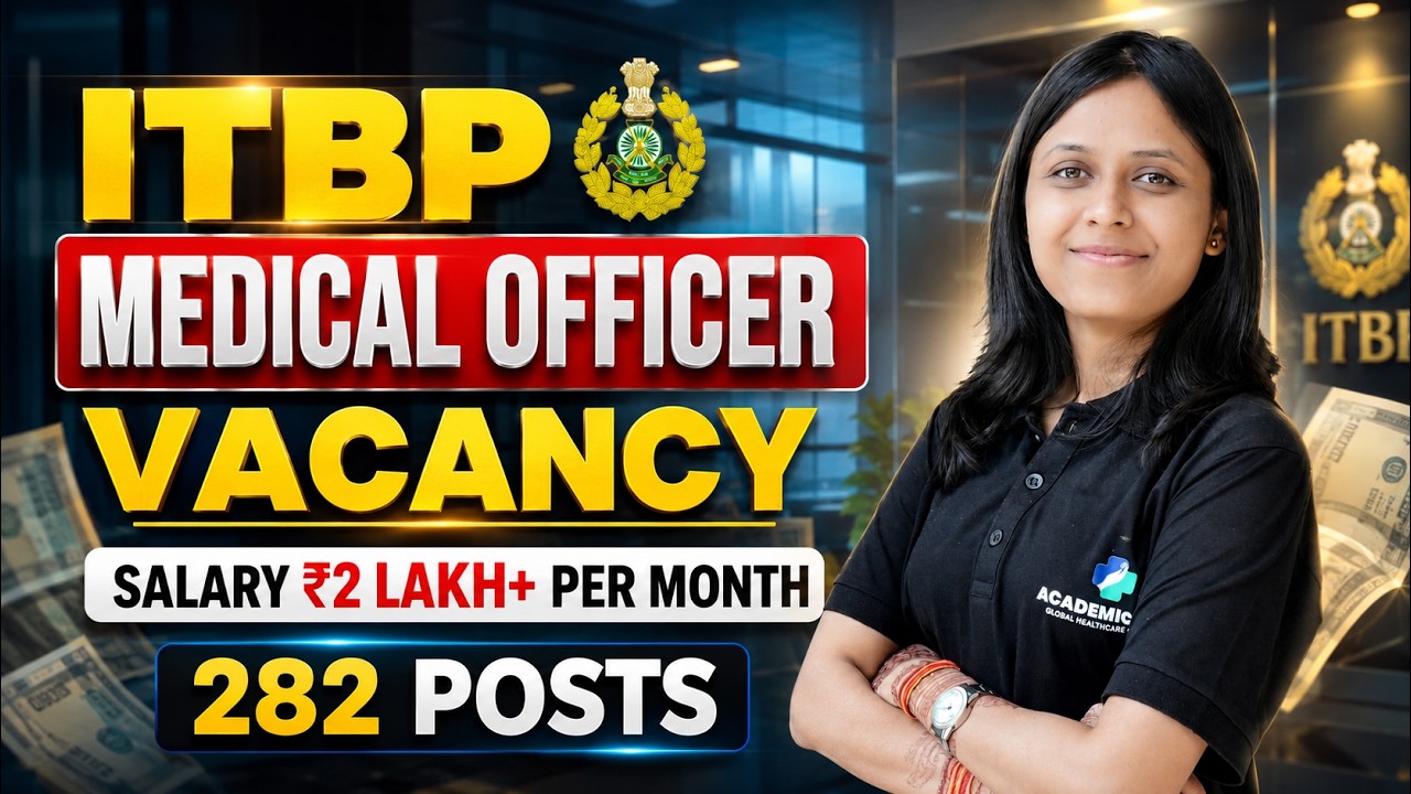 ITBP Medical Officer Vacancy 2026 for MBBS Doctors | Assistant Commandant, Specialist & Specialist