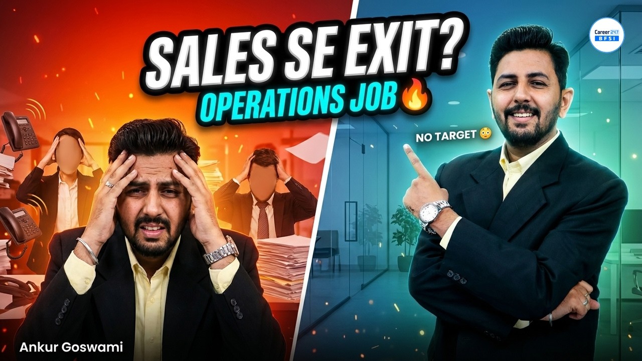 Sales Se Pareshaan? Switch to Operations | Why Operations Jobs Are Better Than Sales | By Ankur Sir
