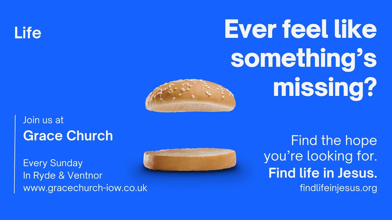 Find purpose in Jesus (Ecclesiastes 1:1-11 & 12:9-14) | 11:15am Grace Church IOW | 08/03/2026