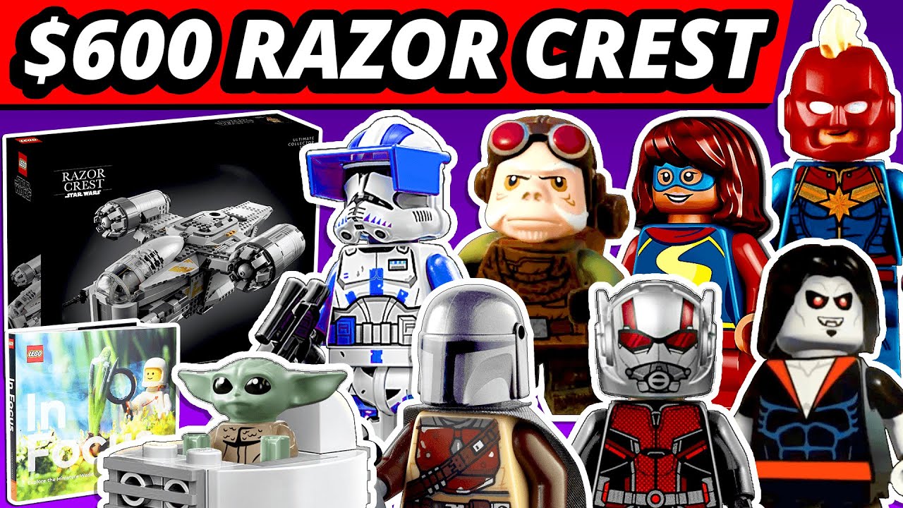 LEGO NEWS! $600 UCS Razor Crest?! 501st Troopers! 2023 Marvel Sets! Bricktober 2022! Retiring Sets!