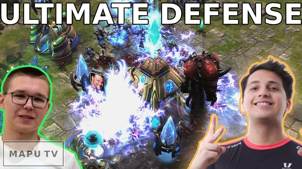 The ULTIMATE Defense! Cham vs Shameless - Bo3 - (StarCraft 2)