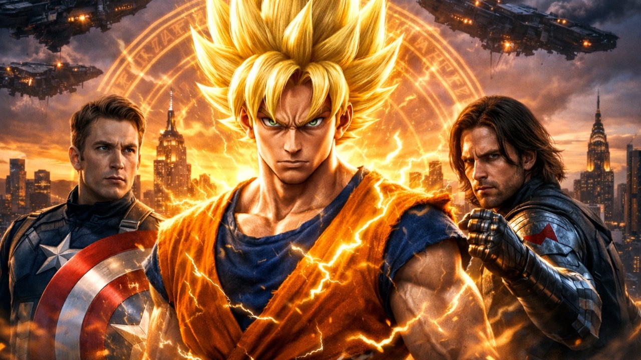What If Goku Entered  Marvel Universe?