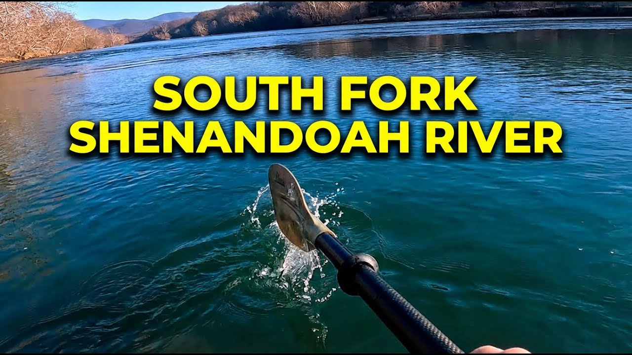 Kayaking up the South Fork Shenandoah River