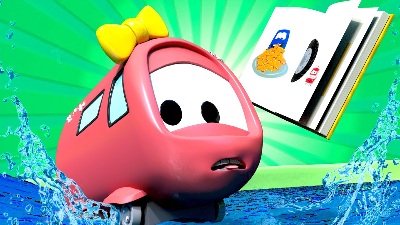 Troy The Train -  Special Summer- the dark water search- the lifeguard train  - Train cartoons