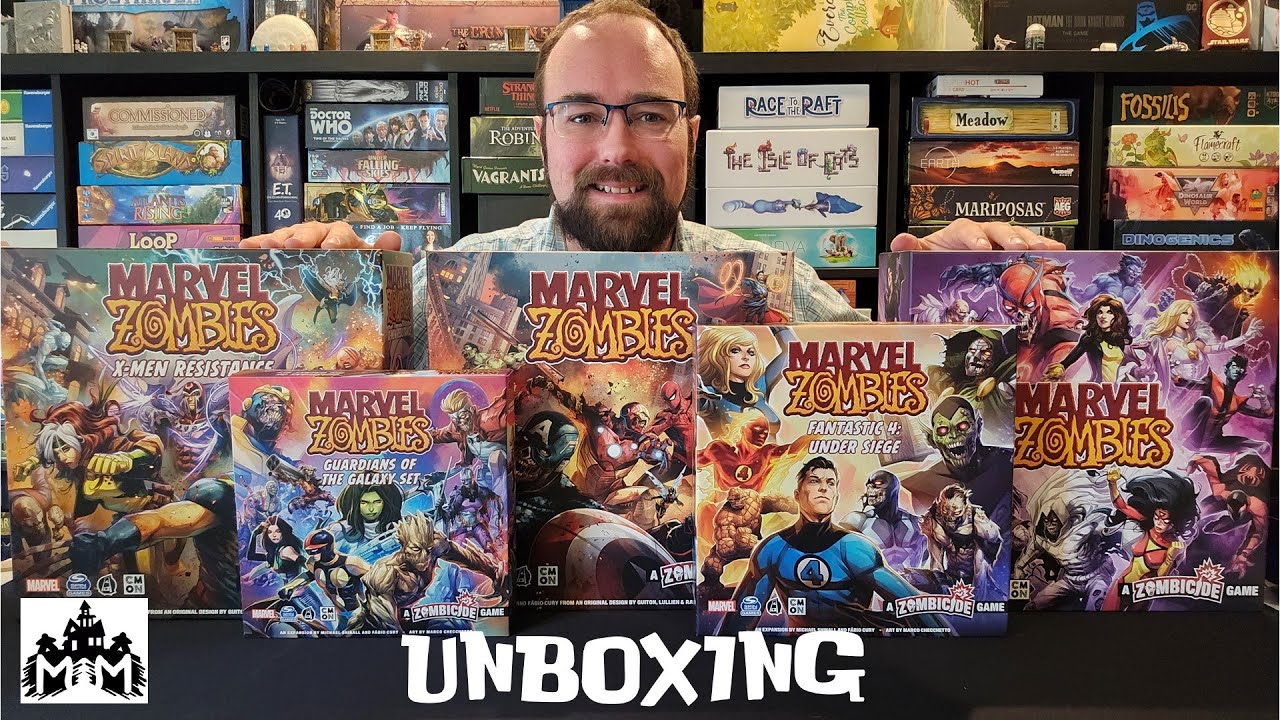 UNBOXING Marvel Zombies