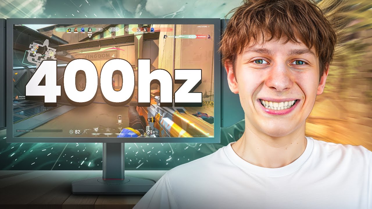 TESTUJE MONITOR 400HZ w VALORANT *POGROM*