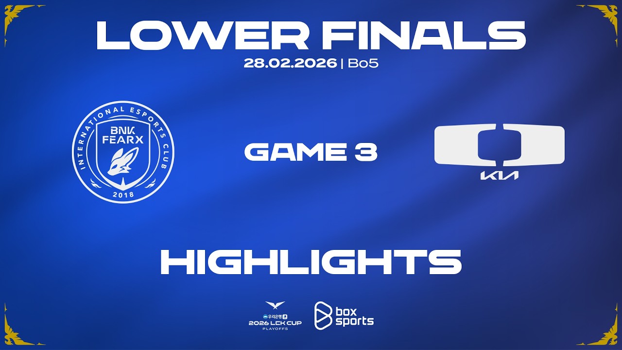 Highlights BFX vs DK | Game 3 | Lower Finals | 2026 LCK CUP