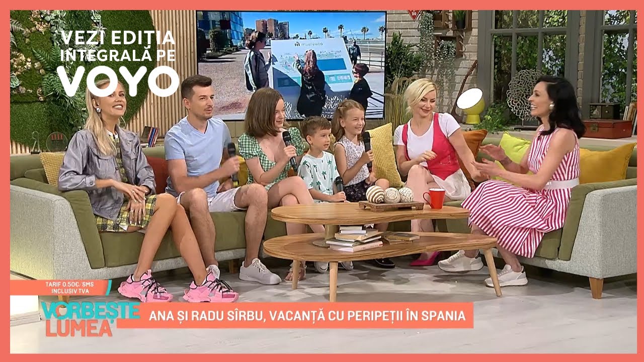 Ana şi Radu Sîrbu, vacanţă cu peripeţii în Spania
