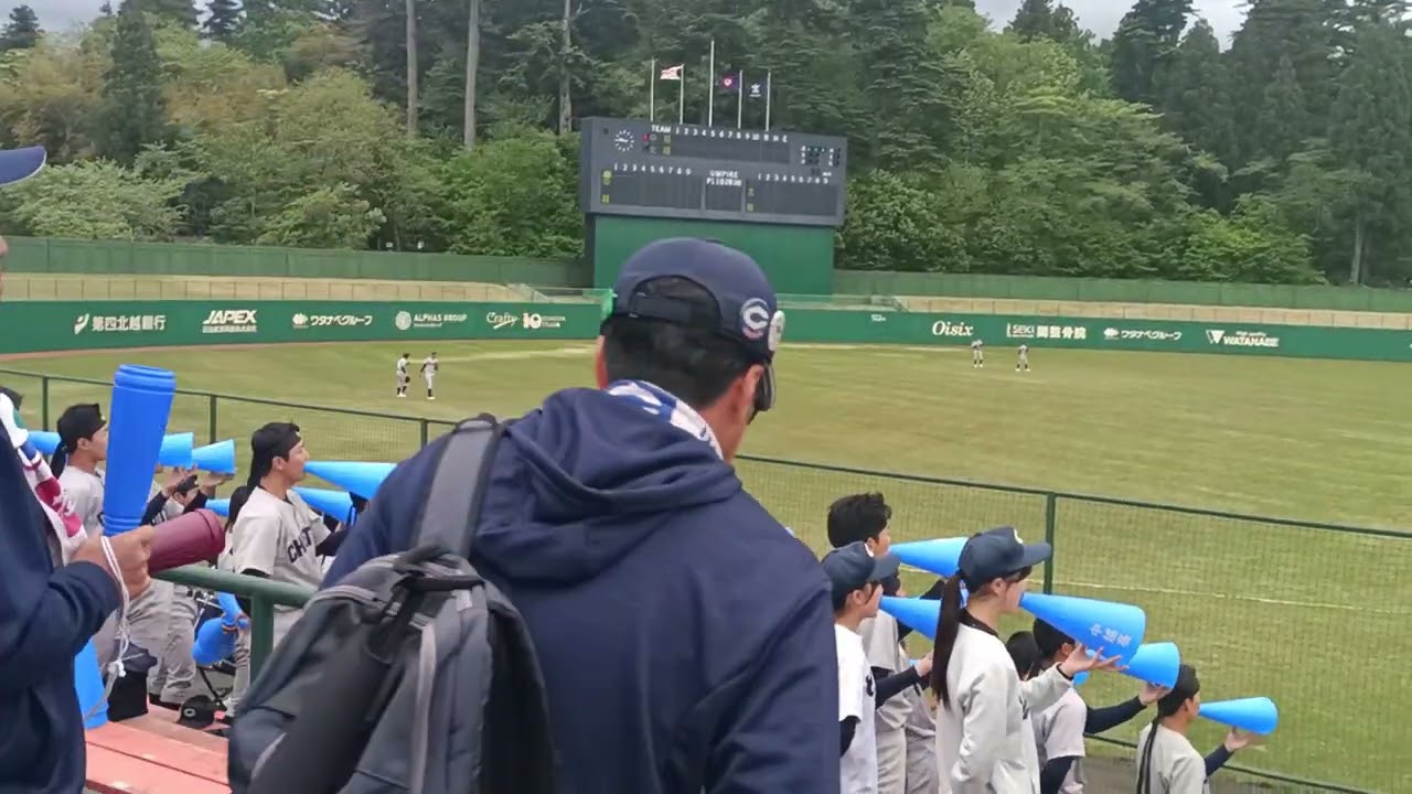 中越高校野球部シートノック応援歌！