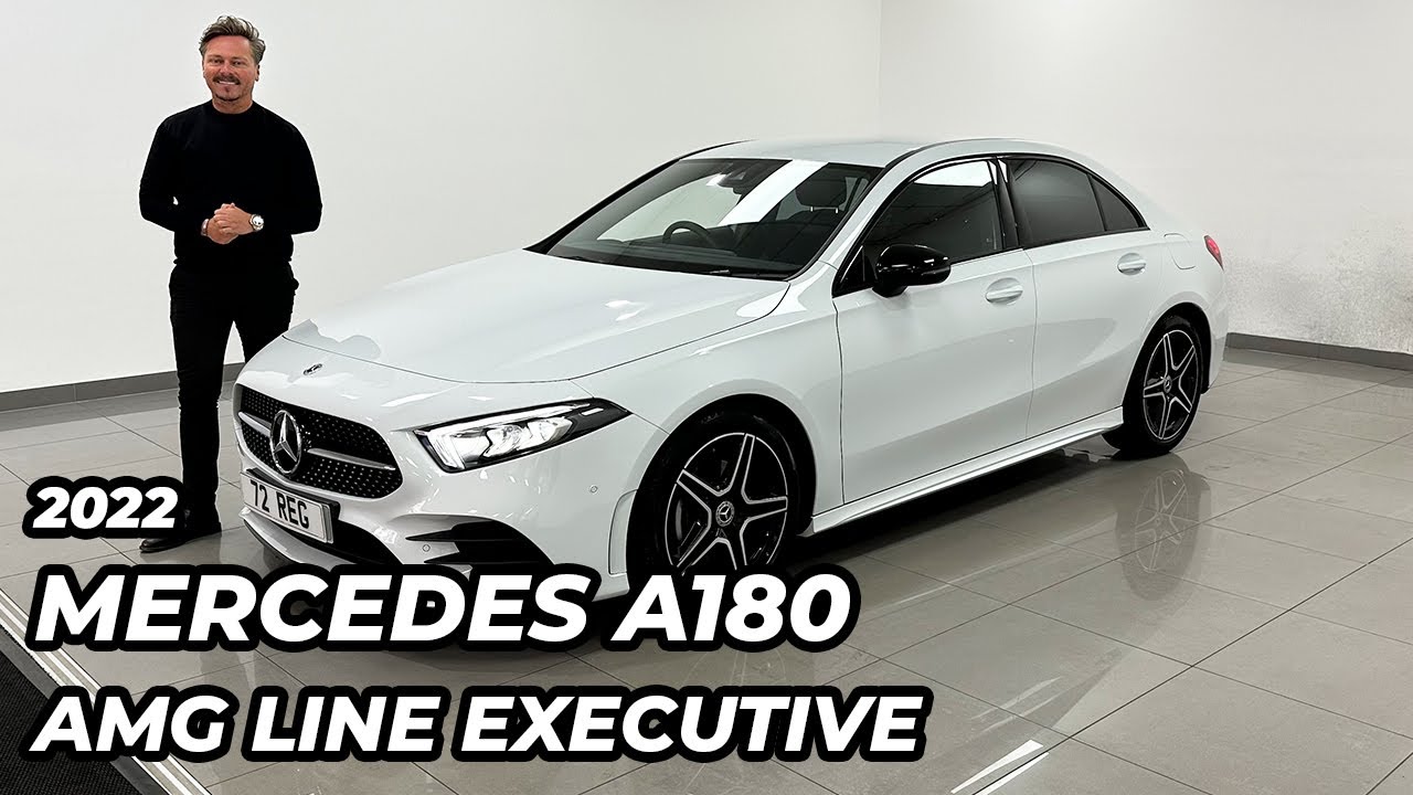2022 Mercedes A180 AMG Line Executive Saloon