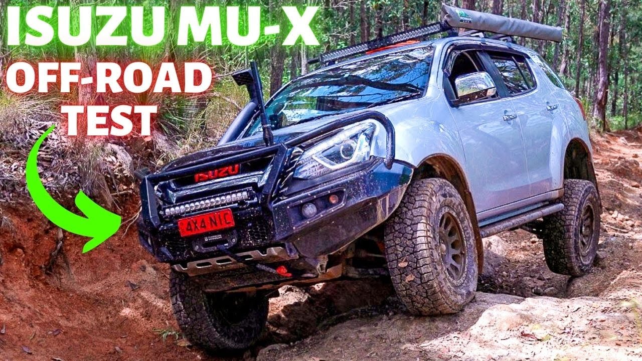 ISUZU MU-X 4X4 Off-Road TEST || Tough 4WDing @ Glasshouse Mountains || Rocks, Mud and Ruts 4X4 Test