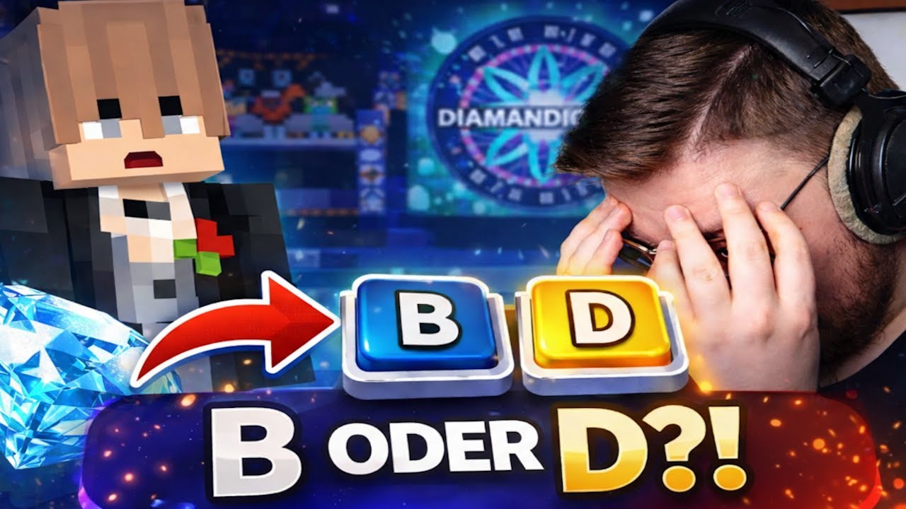 🧠DIESES QUIZ hat MICH GEBROCHEN… - Wer wird Diamandionär💎