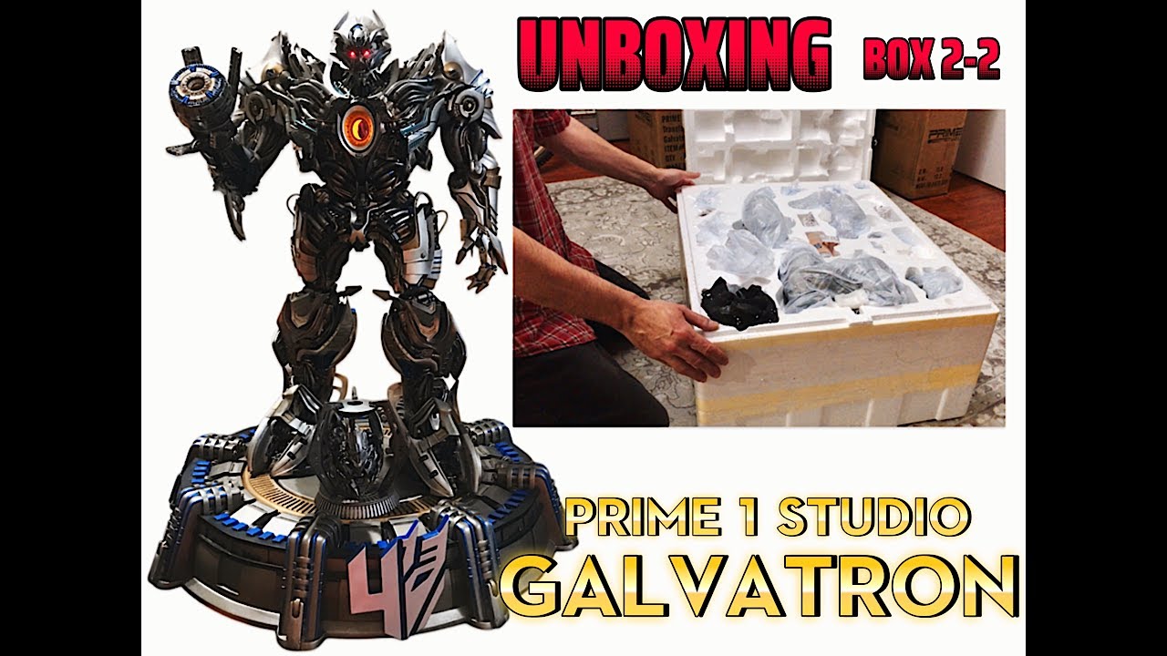 Unboxing Prime 1 Studio Transformers Galvatron in the Museum Masterline Series, Box 2-2