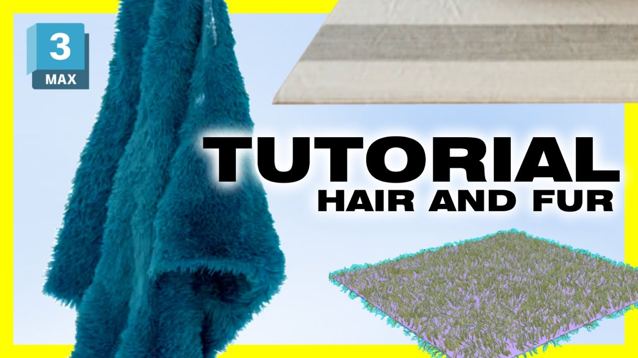 Cómo MODELAR una ALFOMBRA realista | Tutorial 3DSMAX & Corona Renderer