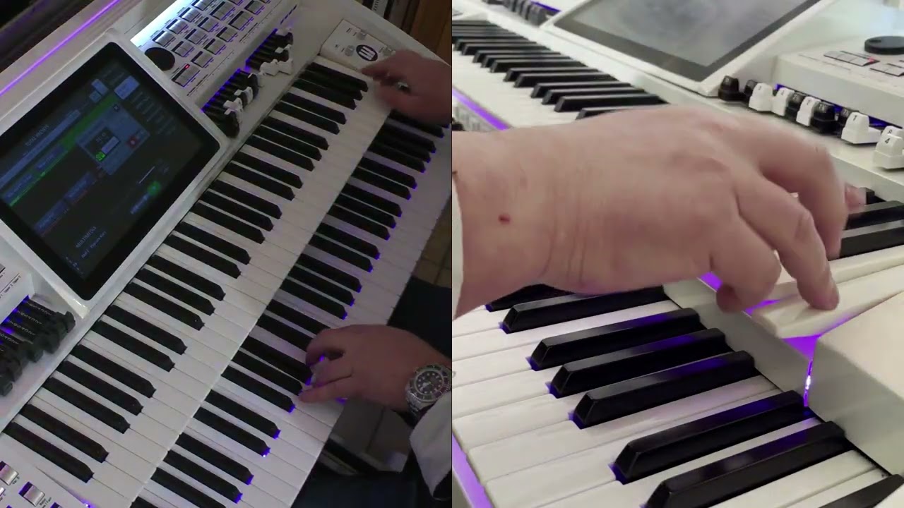 Edgar Weissenfels plays Wersi-Sonic. 