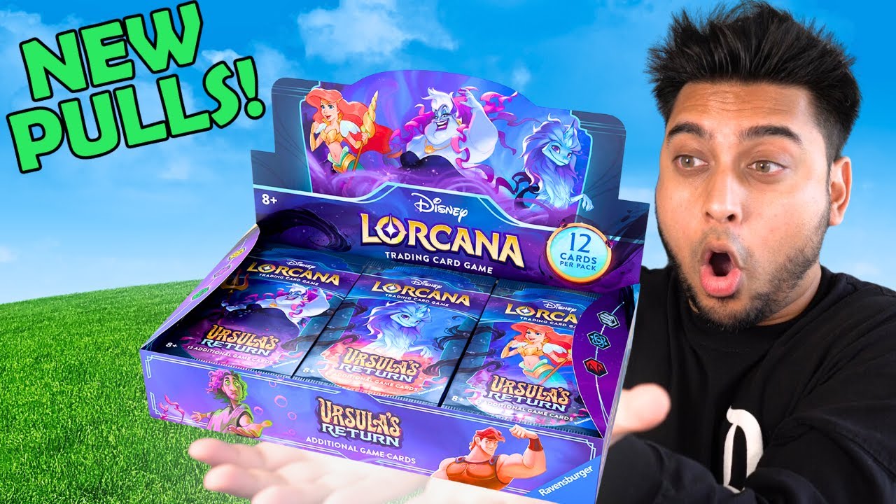 Lorcana RELEASED the NEWEST Booster Box for Set 4 Ursula's Return!