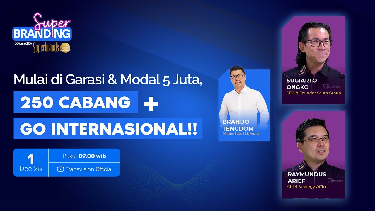 Bukan sekedar coating : kisah SCUTO, dari salon mobil lokal hingga raih Superbrands Award 6 kali