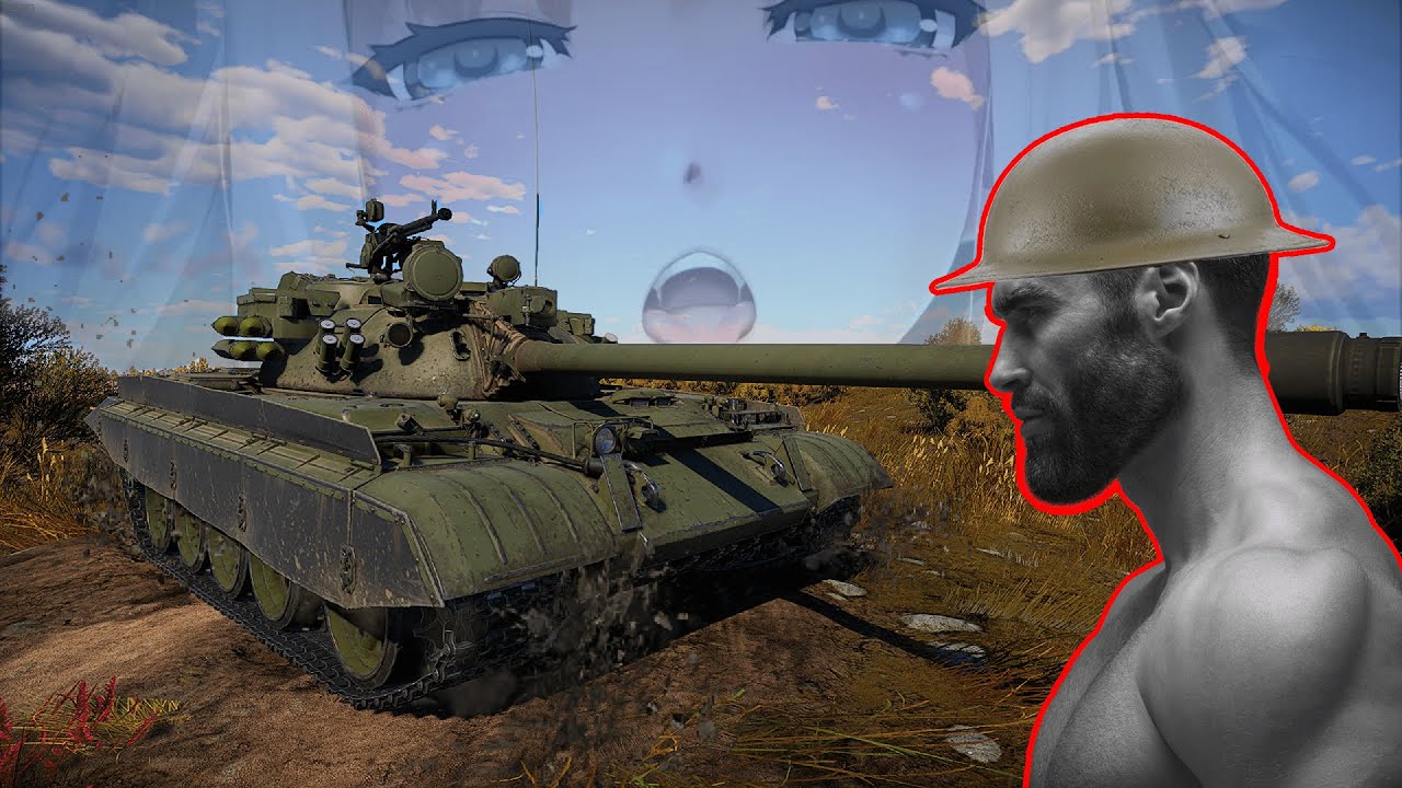 T-55AMD-1 khi quái thú được nâng cấp || War thunder