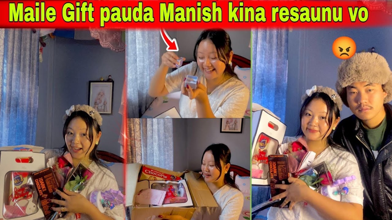 Propose Day ko den kasle pathaidenu vo ta yati Dherai Gift🎁😱 Buda resayera🤦🏽‍♀️