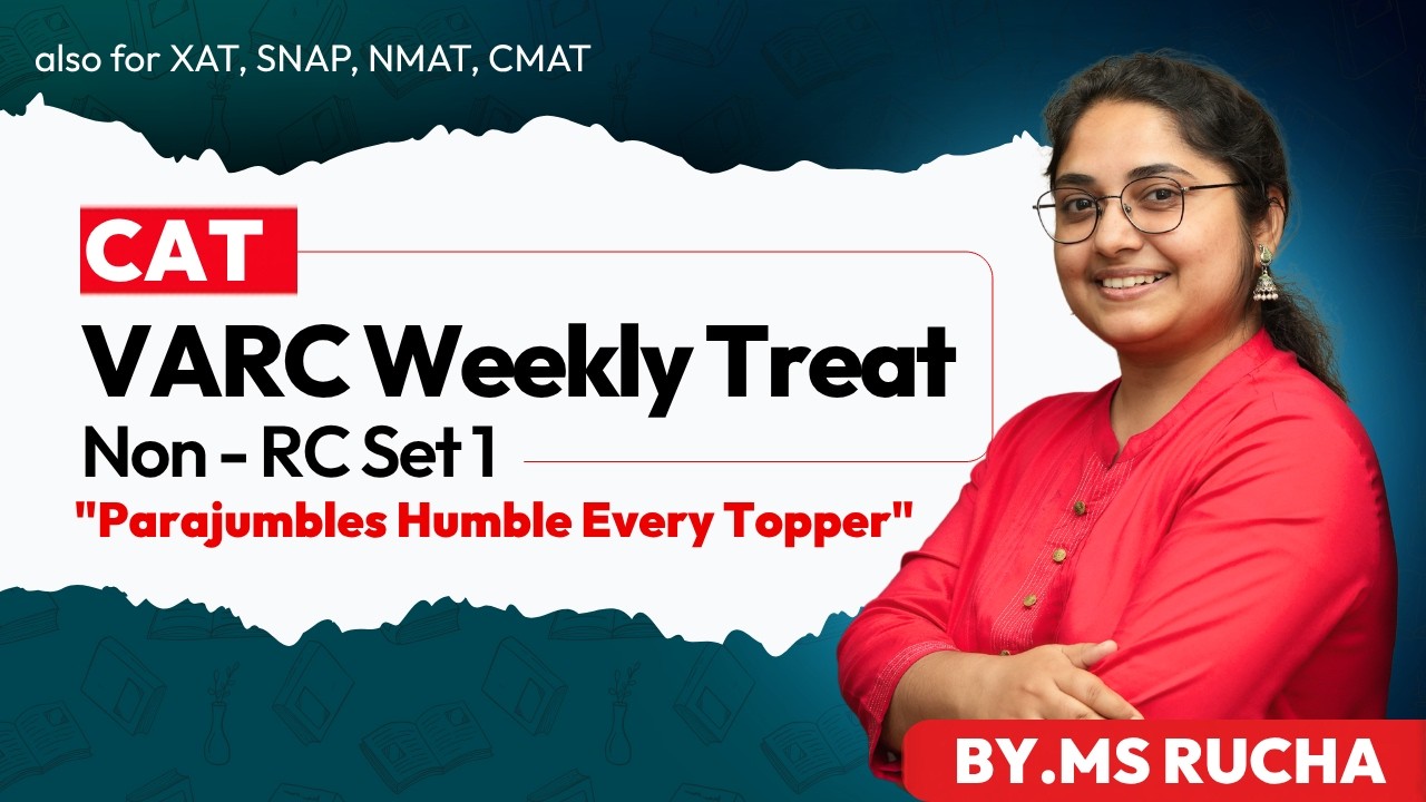 Parajumble | Non RC SET- 01 | Music Theme | CAT/XAT/SNAP VARC | Crack Logical Order Easily