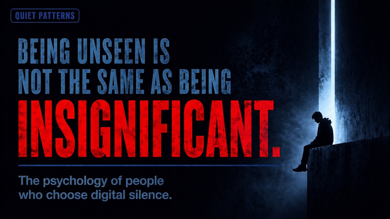 Why Some People Never Post Online. Psychology explained.