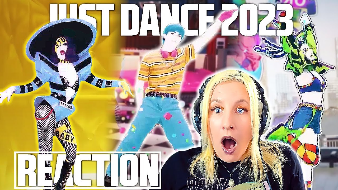 JUST DANCE 2023 TRAILERS REACTION! (part 2 w/ TELEPHONE 😱 BTS and more KPOP aaaah)