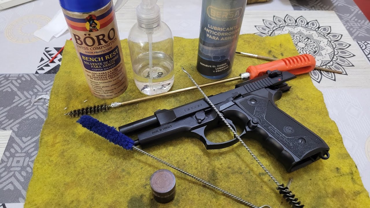 Limpieza pistola Girsan Regard MC