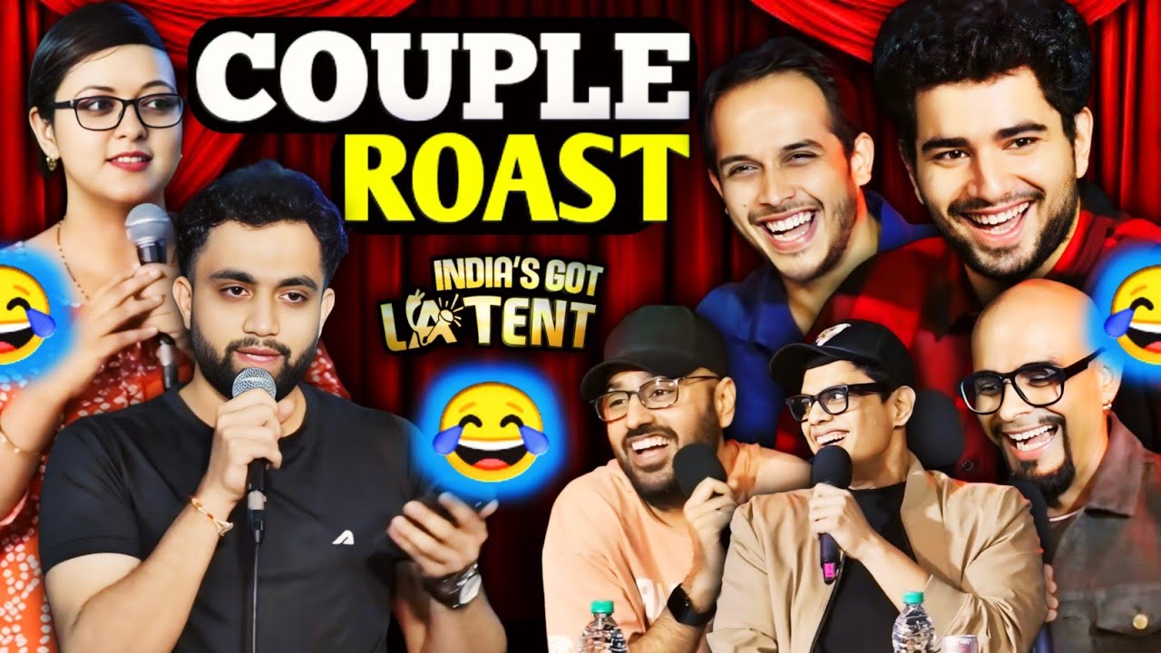 EXCLUSIVE COUPLE ROAST 🤣 | India's got latent clips | India's got latent New episode 😂