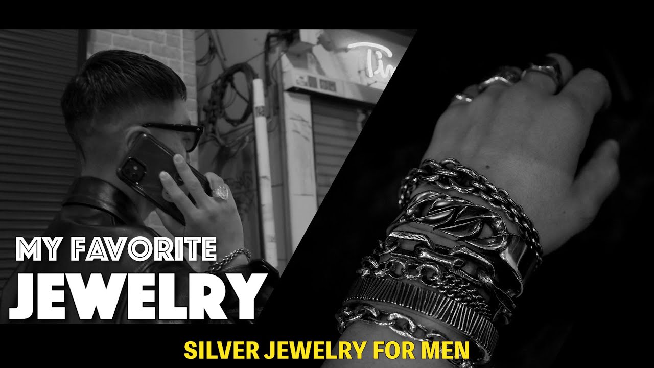 【MY FAVORITE JEWELRY】 愛してやまない男のシルバージュエリー　This is the best silver jewelry for men
