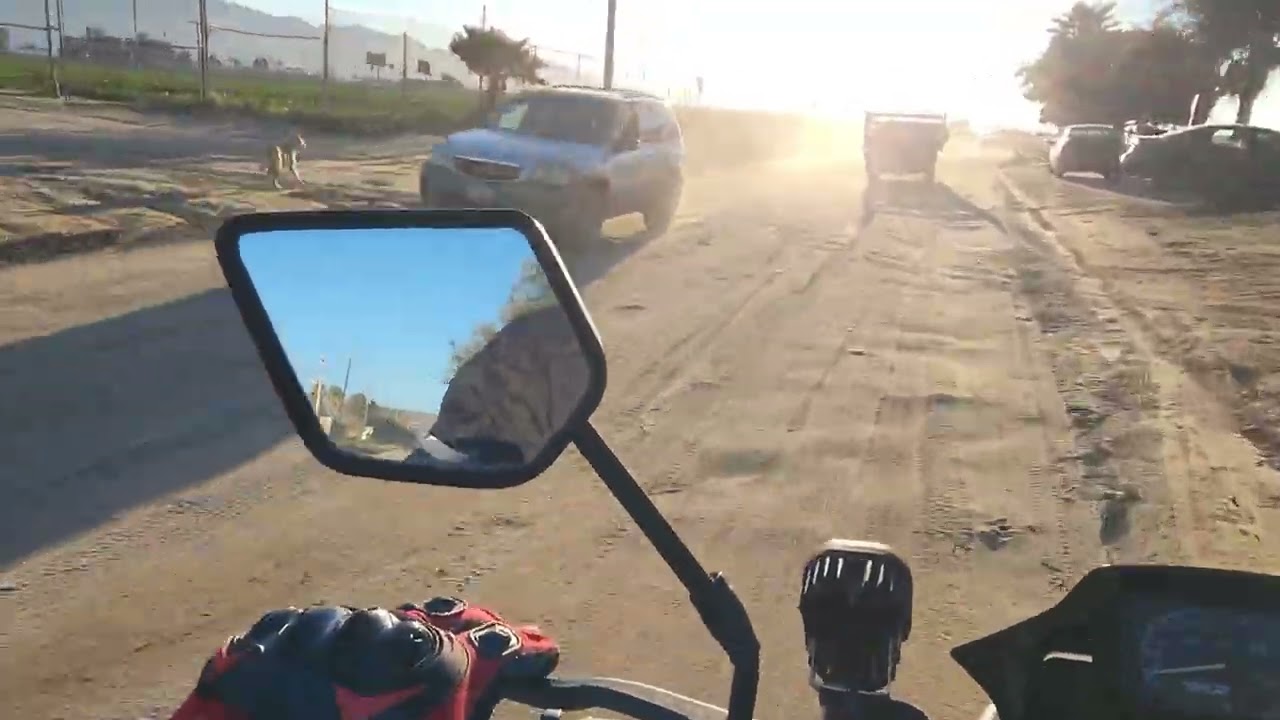 Audio y video en motoblog asi es mi equipo antes de salir revisó todo primero 