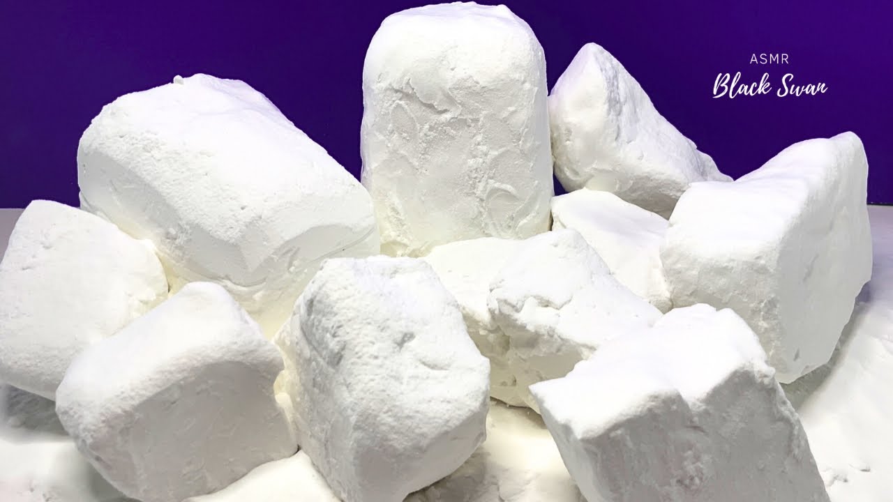 ⚠️Buttery Squeaky ASMR Baking Soda Crumble | Sleep Aid | Stress Relief #explore