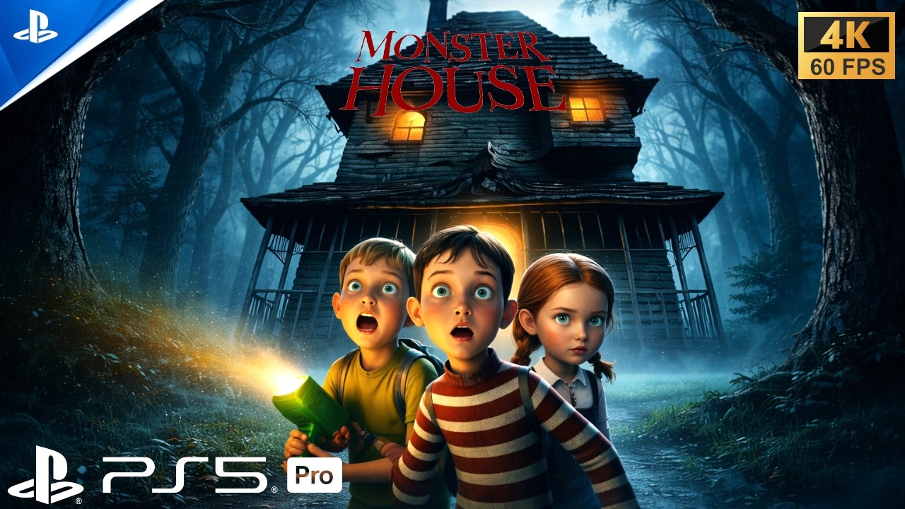 PS5™ - Monster House – A Lost Childhood Horror Game (4K 60FPS)