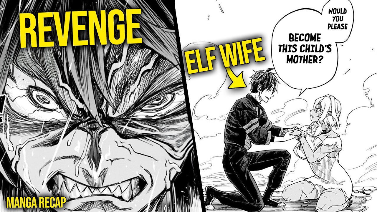 Isekai'd As A Devil, His Village Gets Raided & Loses Everything But A Child & Finds Elf Wife | Manga