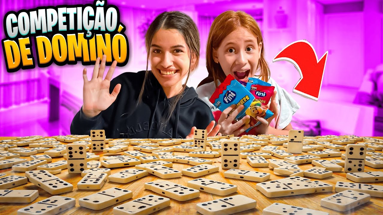 JOGANDO DOMINÓ AO EXTREMO * Gabi vs Susu ( Susu família ) 