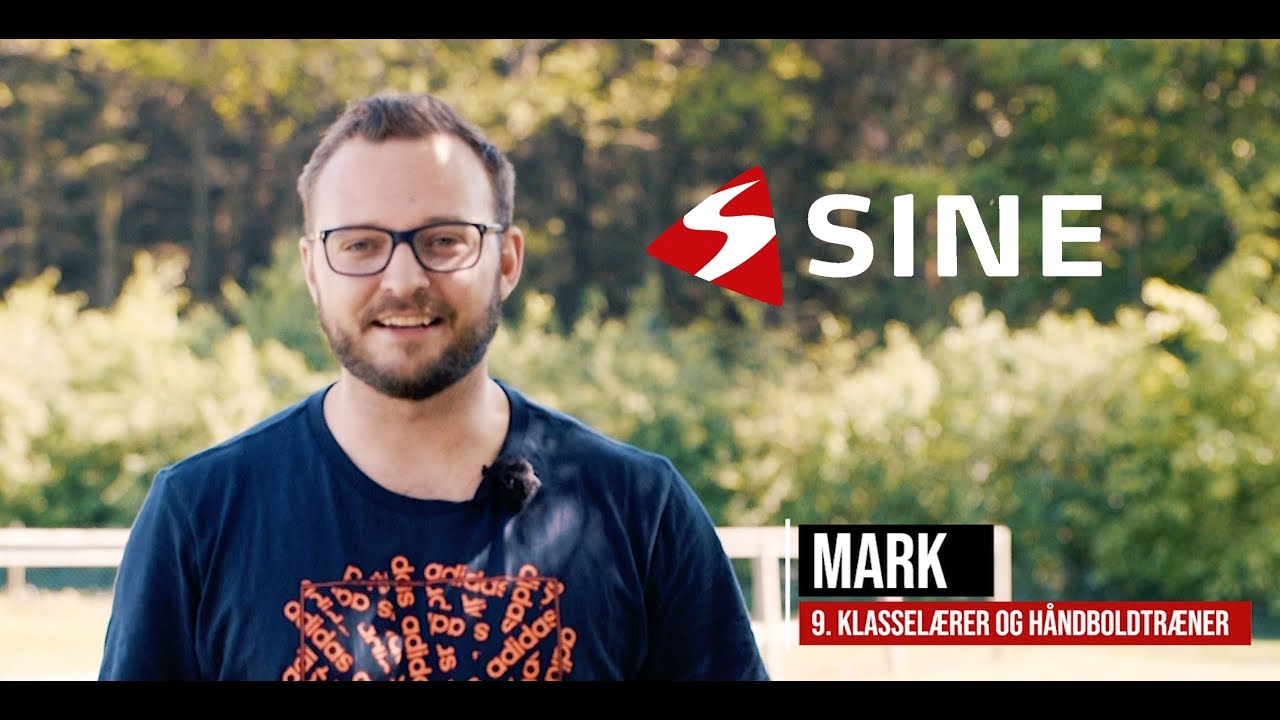 M&oslash;d Mark - h&aring;ndboldtr&aelig;ner og l&aelig;rer i 9. klasse p&aring; SINE