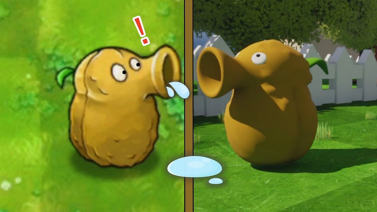 3D版？植物大融合！