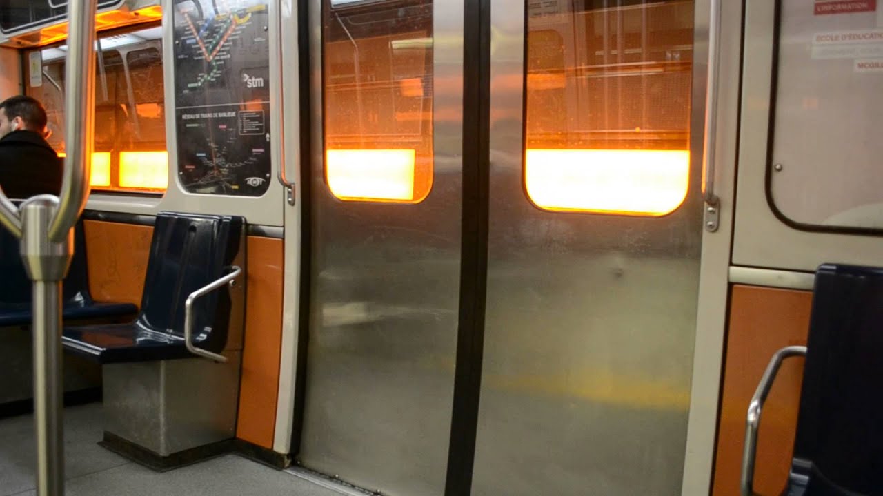 MONTREAL MR-73 METRO RIDE - CREMAZIE TO CARTIER