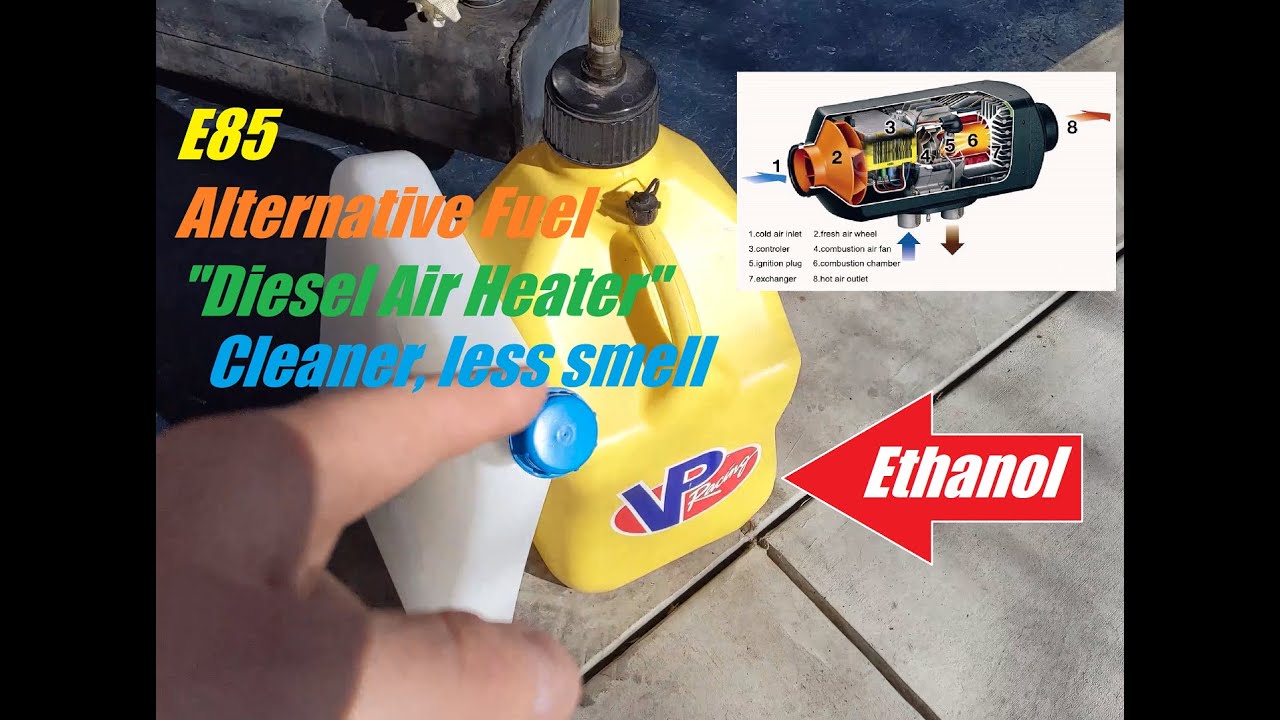 Cheap Chinese Diesel Air Heater RUNS on GREEN Alternative FUELS?