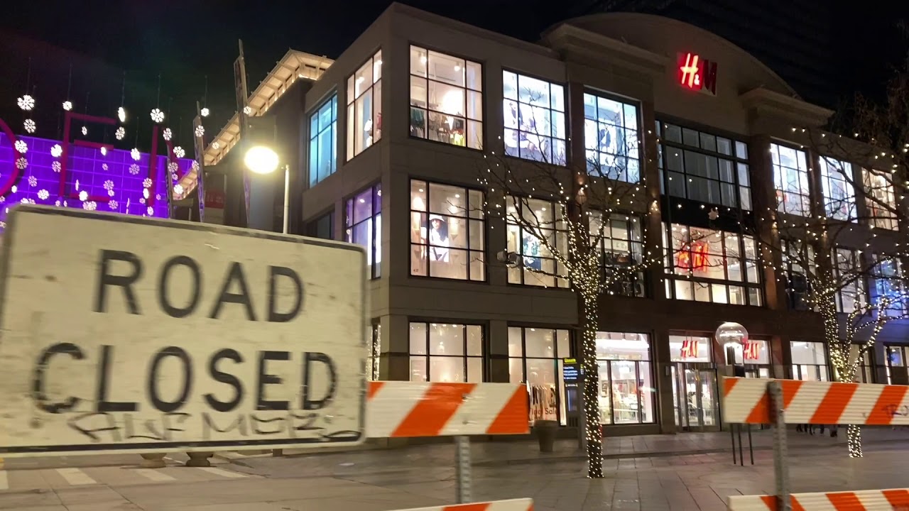 Walking Downtown Denver Colorado Jan. 8, 2021