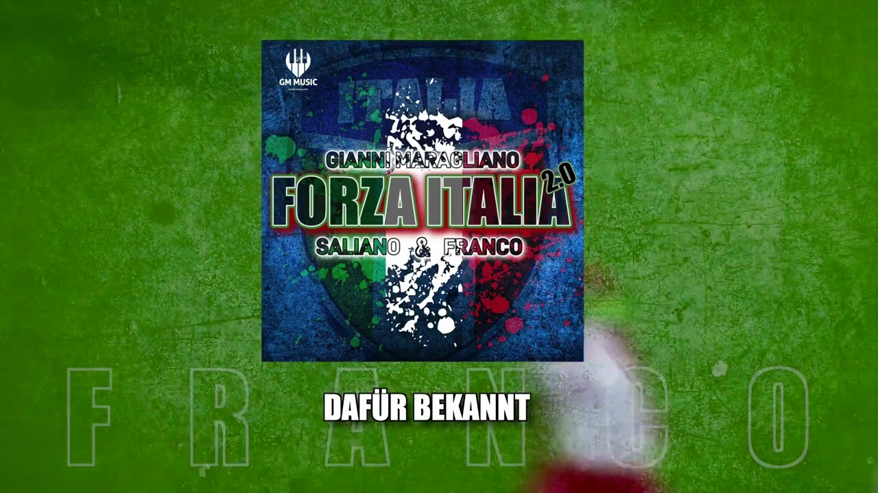 Gianni Maragliano ft. Saliano & Franco - Forza Italia 2.0 (EM SONG 2024)