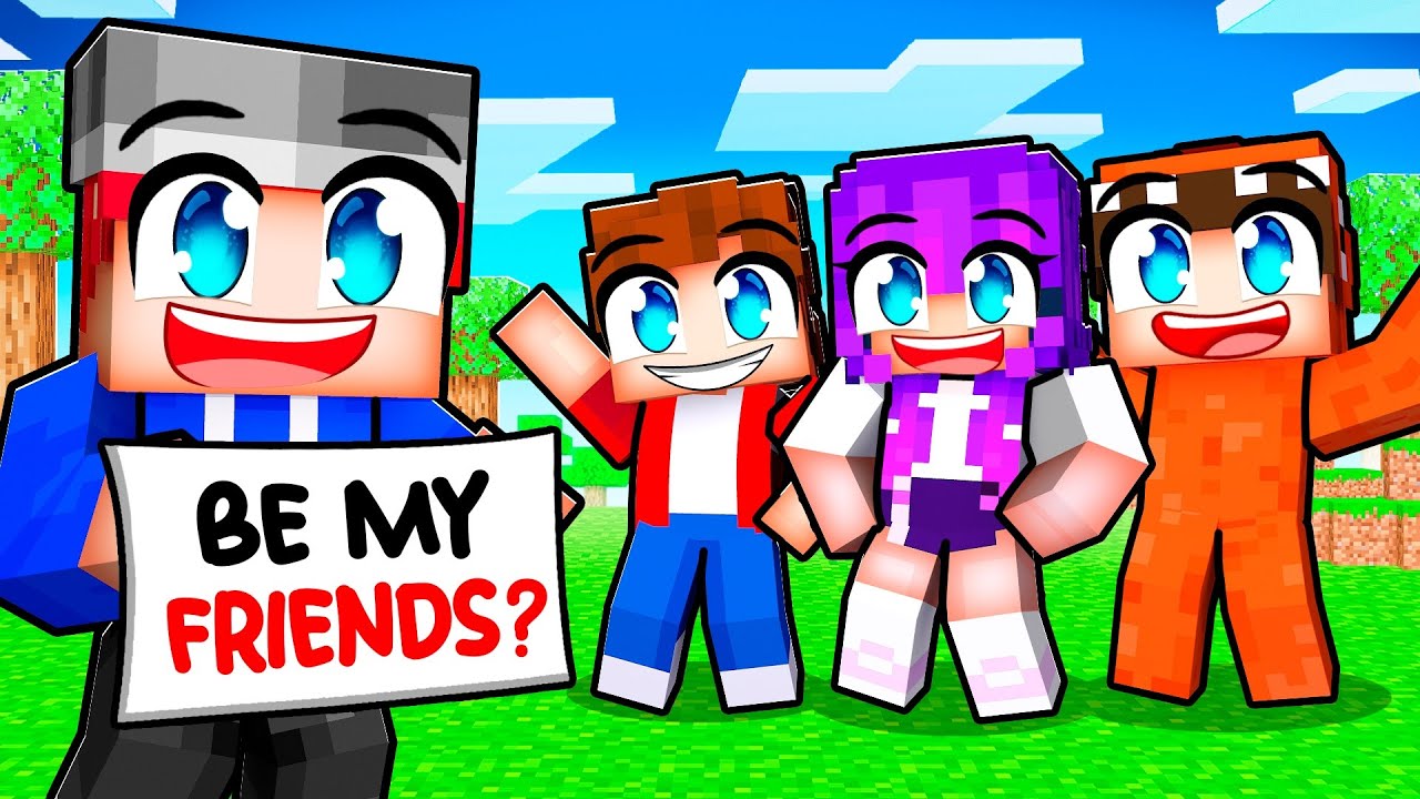 HOW I MET My Friends In Minecraft!