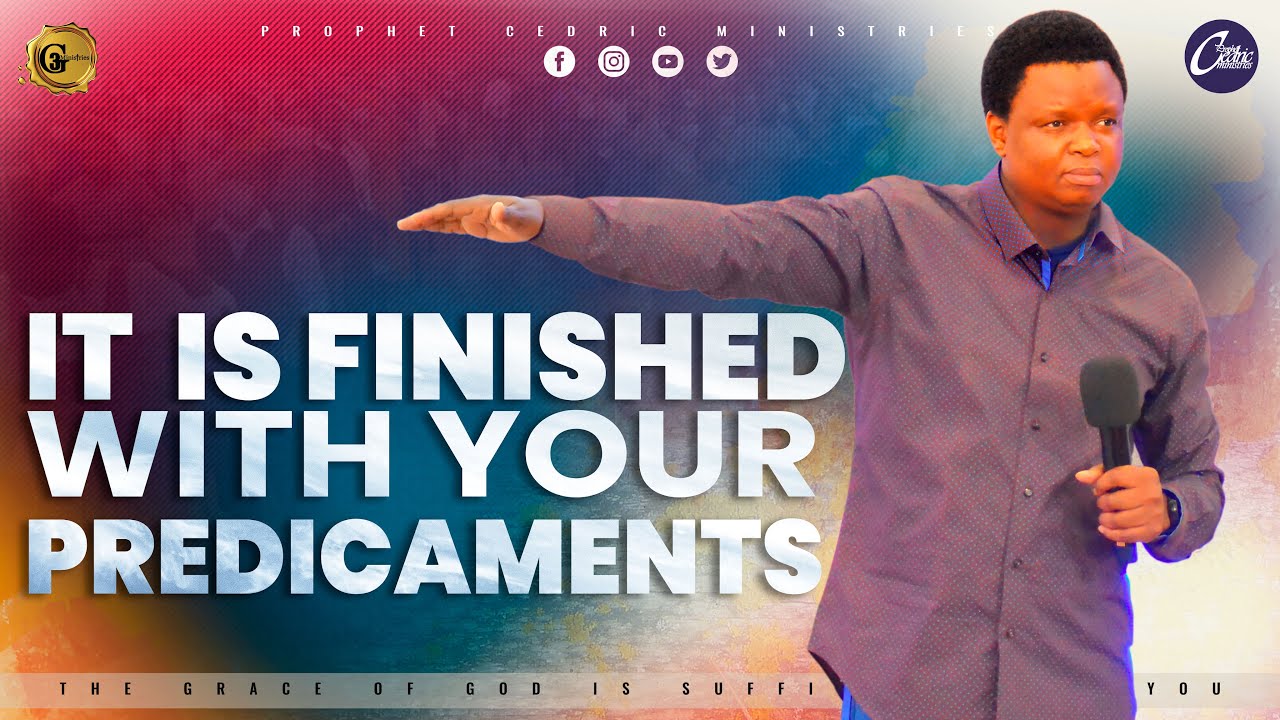 IT IS FINISHED WITH YOUR PREDICAMENTS | Pray along