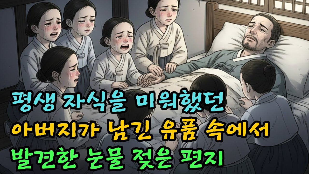 평생 자식을 미워했던 아버지가 남긴 유품 속에서 발견한 눈물 젖은 편지| 야담 | 민담 | 전설 | 옛날이야기