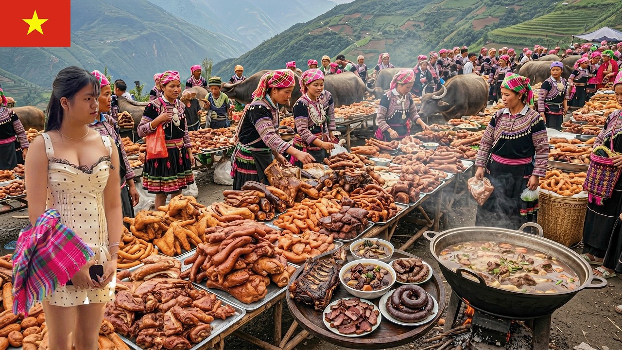 Border Vietnam - China Food Market for Dog Meat 🇻🇳🇨🇳 | How Would They Eat Dog Meat ?