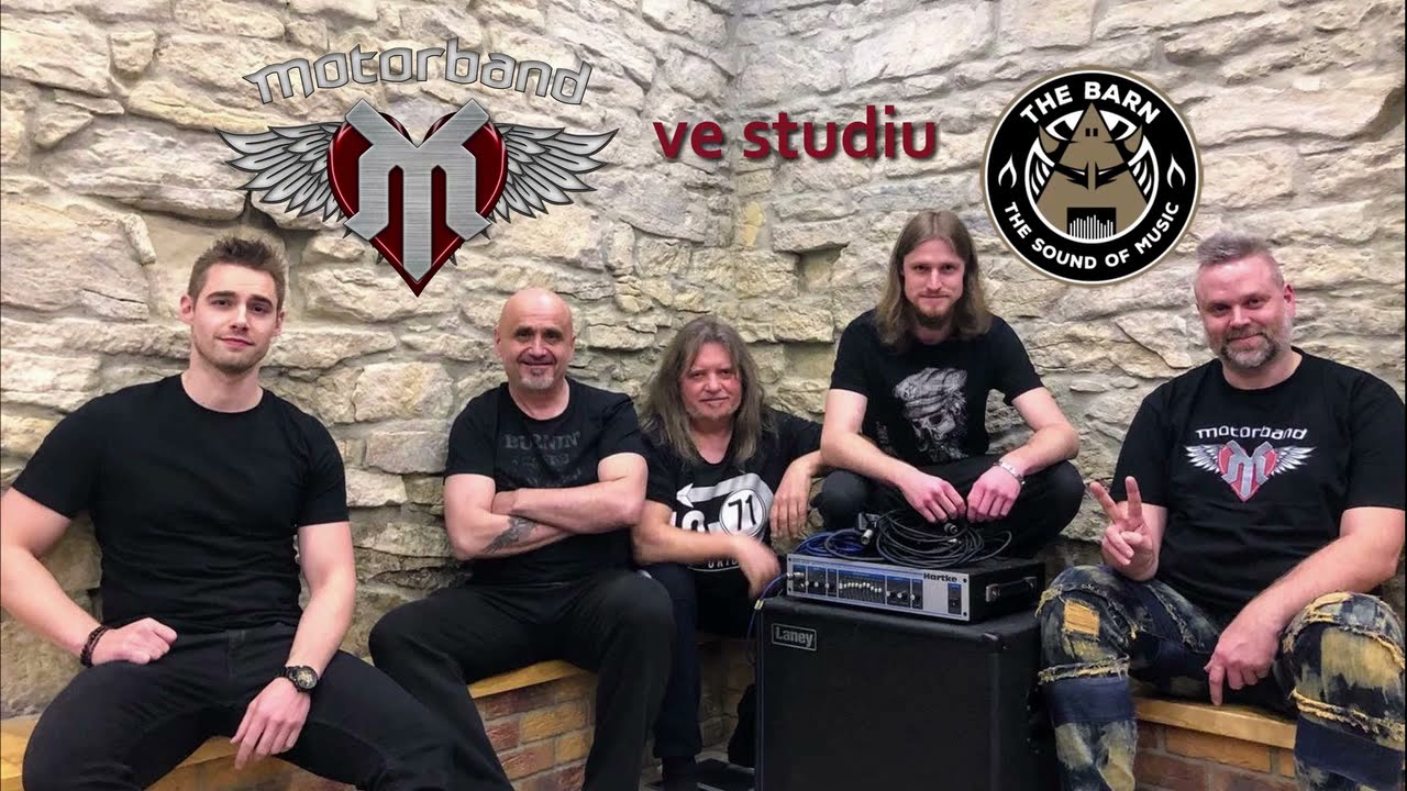 Motorband ve studiu The Barn - Stanislav Pliska