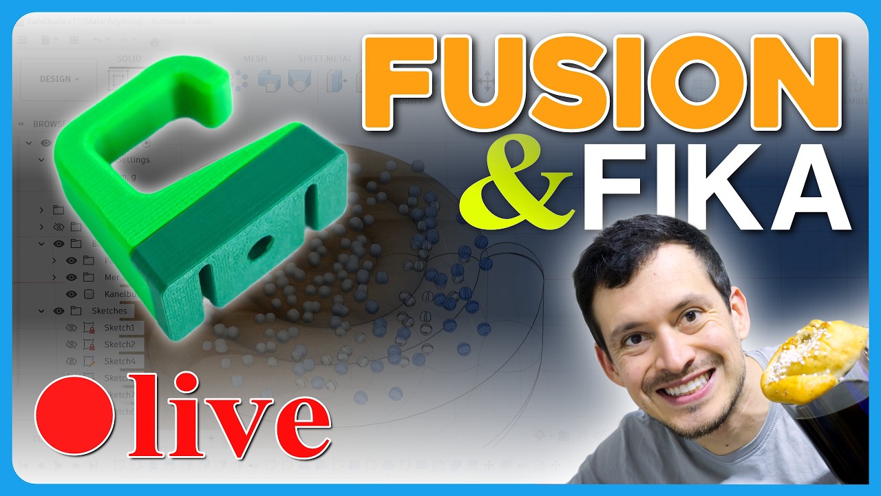 Fusion & Fika Live CAD Session