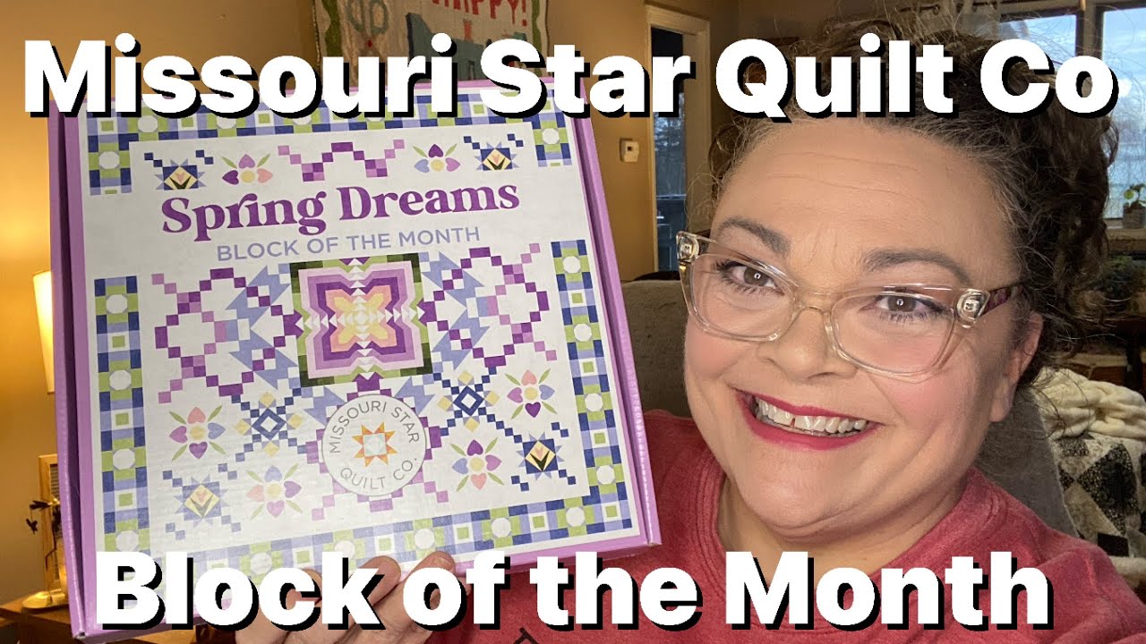 Проект Missouri Star Quilt Co. «Блок месяца 2026 — Весенние мечты»