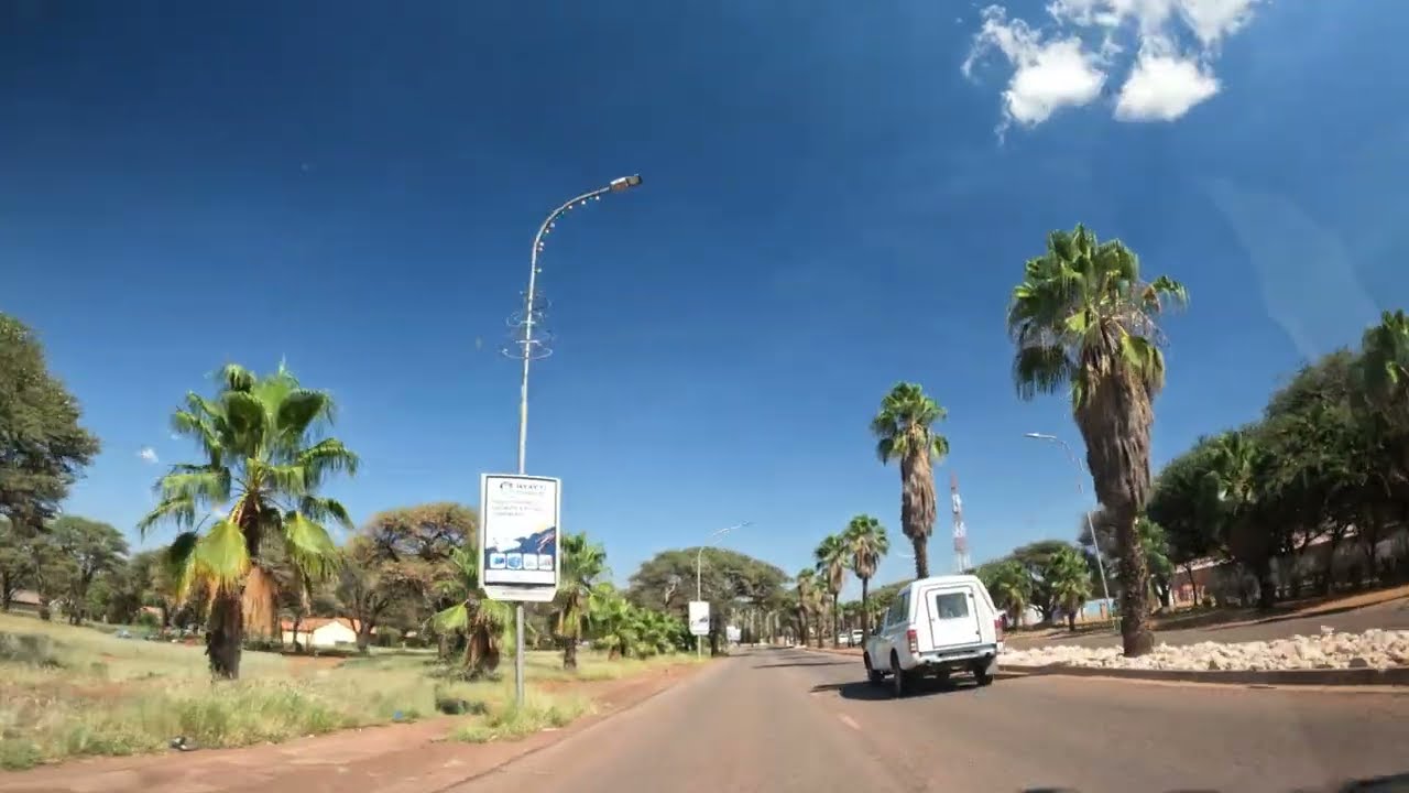 Kathu - Driving around town - Northern Cape, South Africa