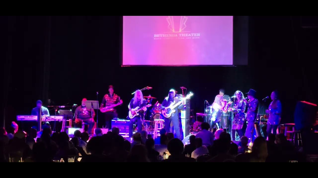 Rick James Stone City Band sings 